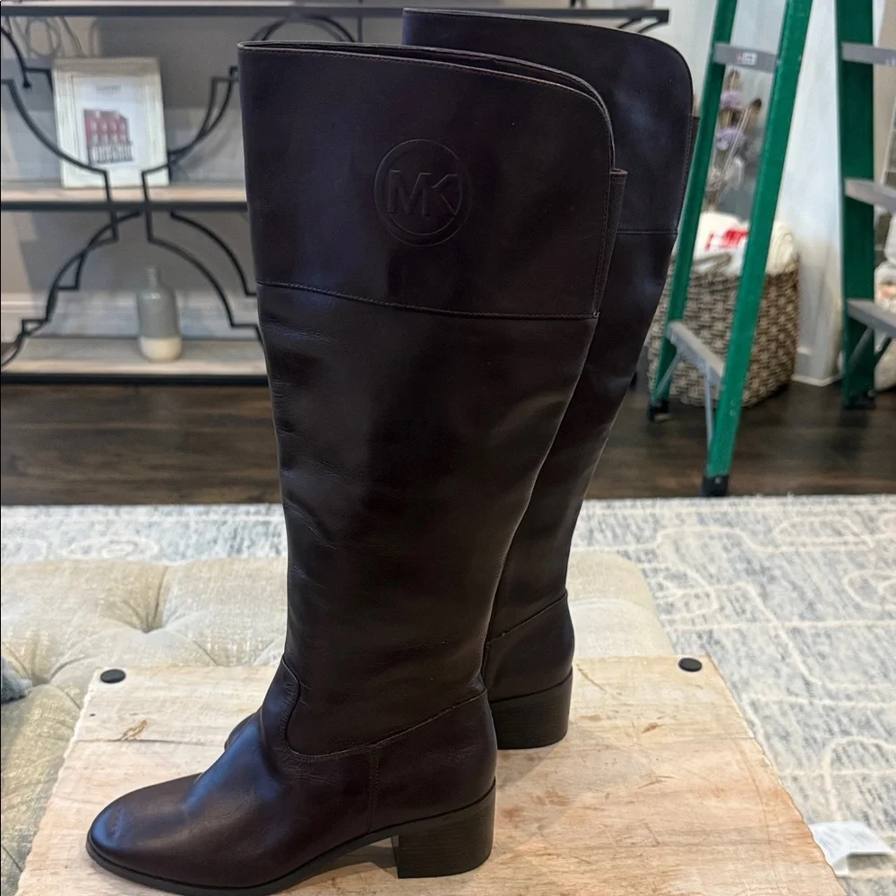 Michael Kors Women’s 8 Dark Brown‎ Over the Knee Boots